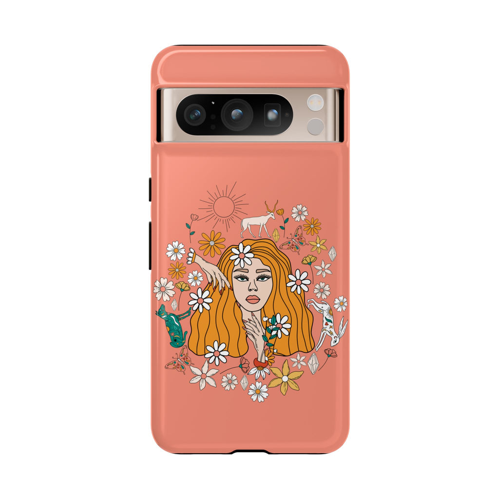 Google Pixel Case - Forest Reverie | Orange