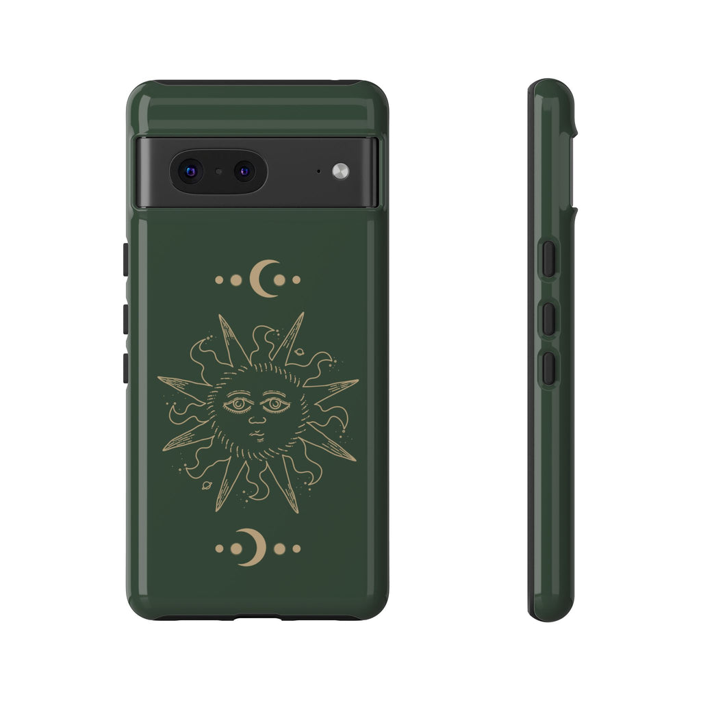 Google Pixel Case - Sun | Green