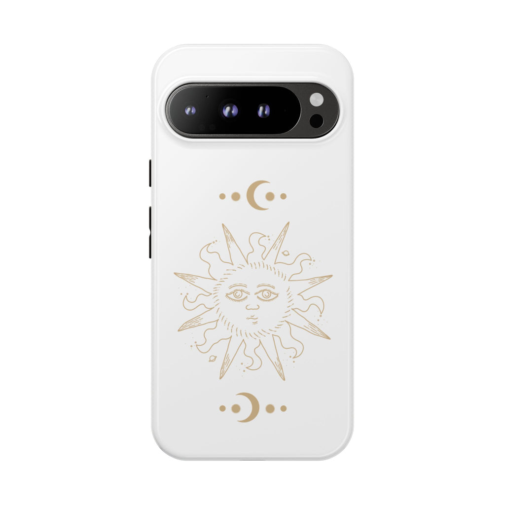Google Pixel Case - Sun | White